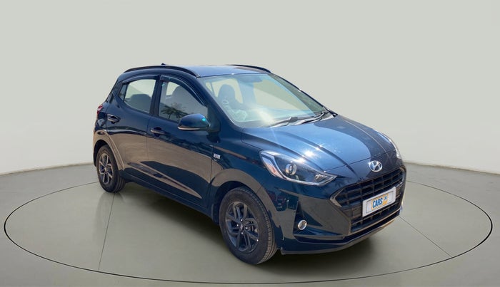 2020 Hyundai GRAND I10 NIOS SPORTZ AMT 1.2 KAPPA VTVT, Petrol, Automatic, 14,382 km, Right Front Diagonal