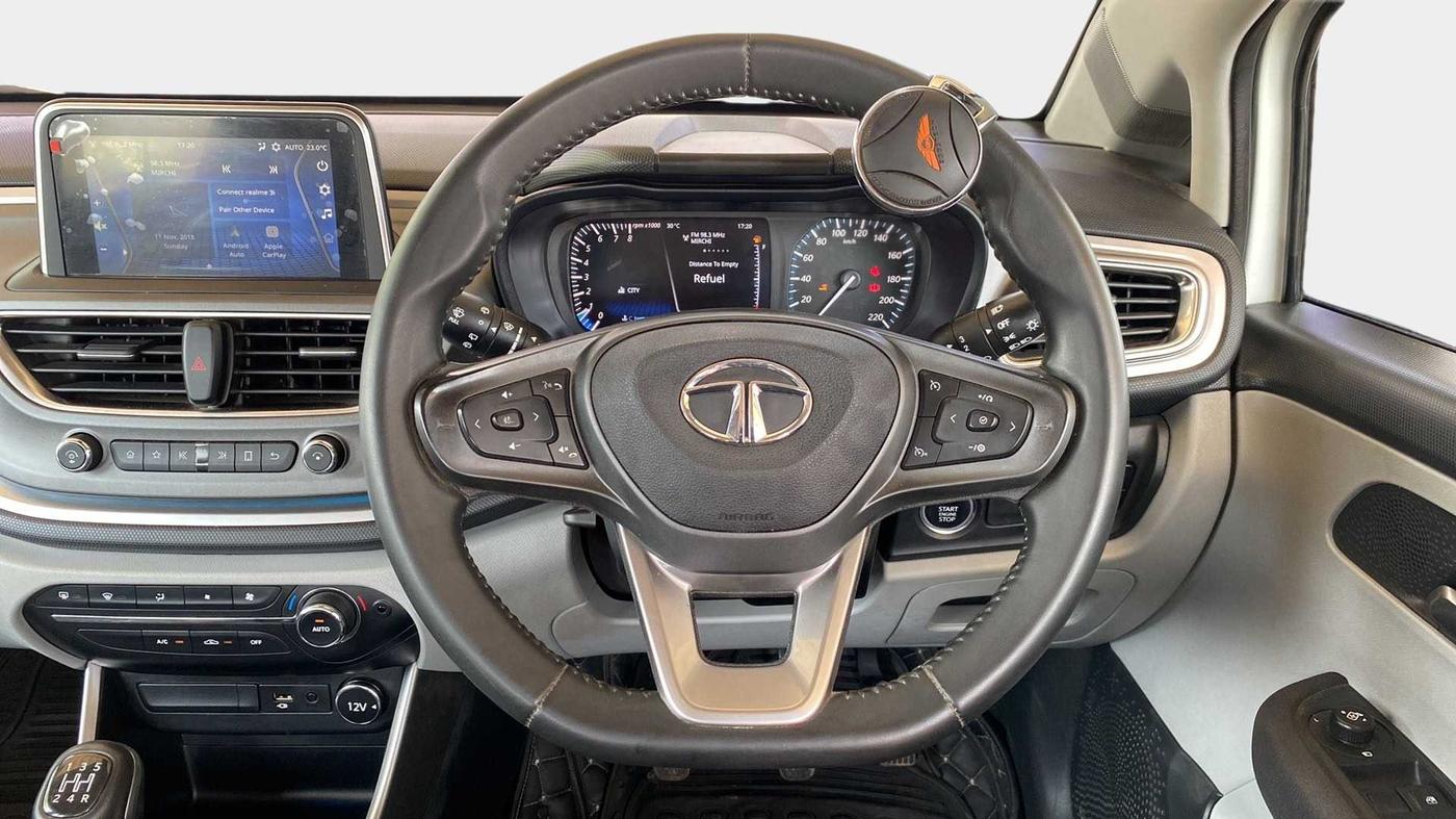 2020 Tata ALTROZ XZ PLUS PETROL, Petrol, Manual, 12,303 km, Steering Wheel Close Up