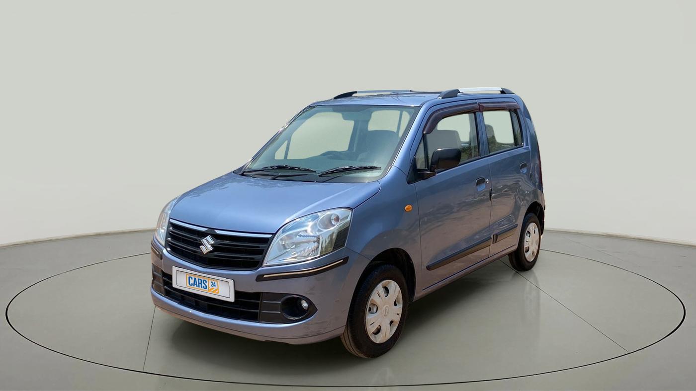 2012 Maruti Wagon R 1.0 LXI, Petrol, Manual, 23,930 km, Left Front Diagonal