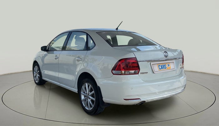 2017 Volkswagen Vento HIGHLINE PLUS 1.2 AT 16 ALLOY, Petrol, Automatic, 88,571 km, Left Back Diagonal