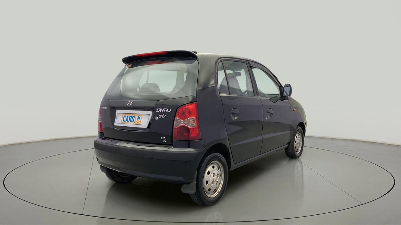 2011 Hyundai Santro Xing GL PLUS, Petrol, Manual, 69,213 km, Right Back Diagonal