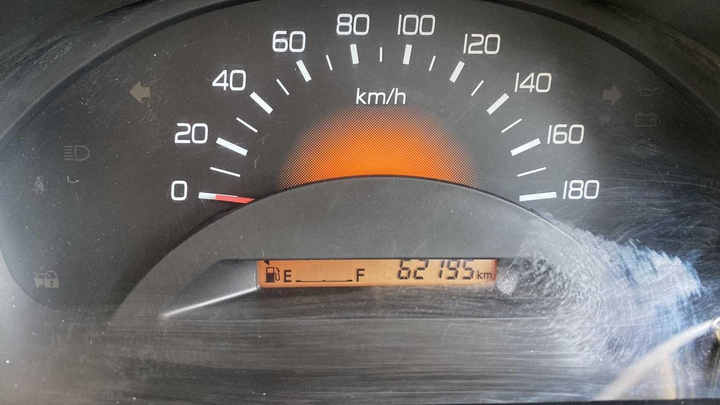 2013 Maruti Wagon R 1.0 LXI, Petrol, Manual, 62,200 km, Odometer Image