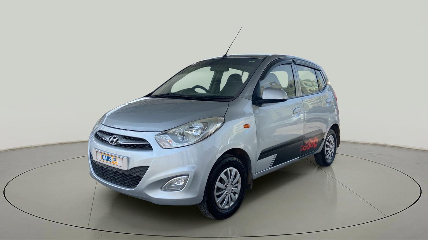 2015 Hyundai i10 SPORTZ 1.1, Petrol, Manual, 1,02,898 km, Left Front Diagonal