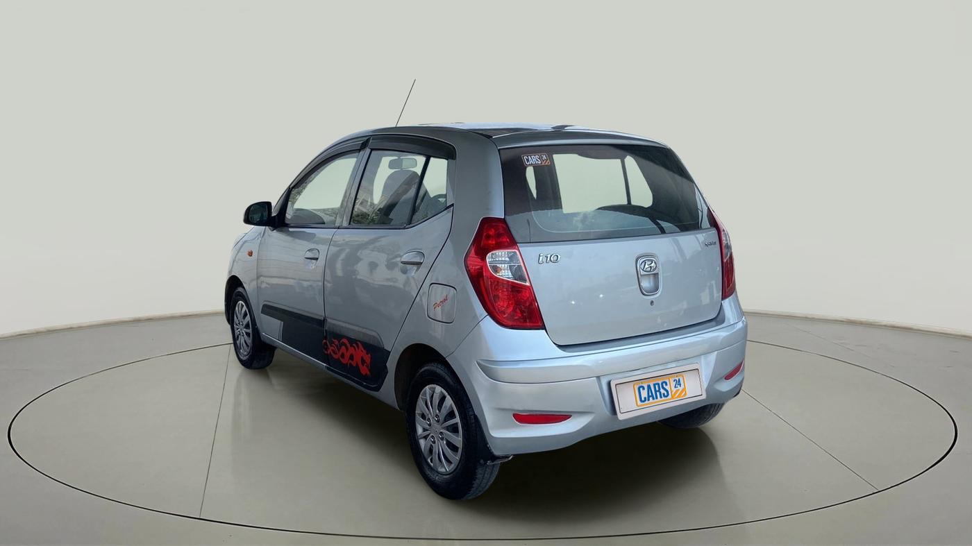 2015 Hyundai i10 SPORTZ 1.1, Petrol, Manual, 1,02,898 km, Left Back Diagonal