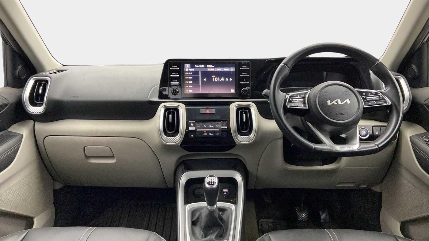 2022 KIA SONET HTX 1.0 IMT, Petrol, Manual, 36,934 km, Dashboard