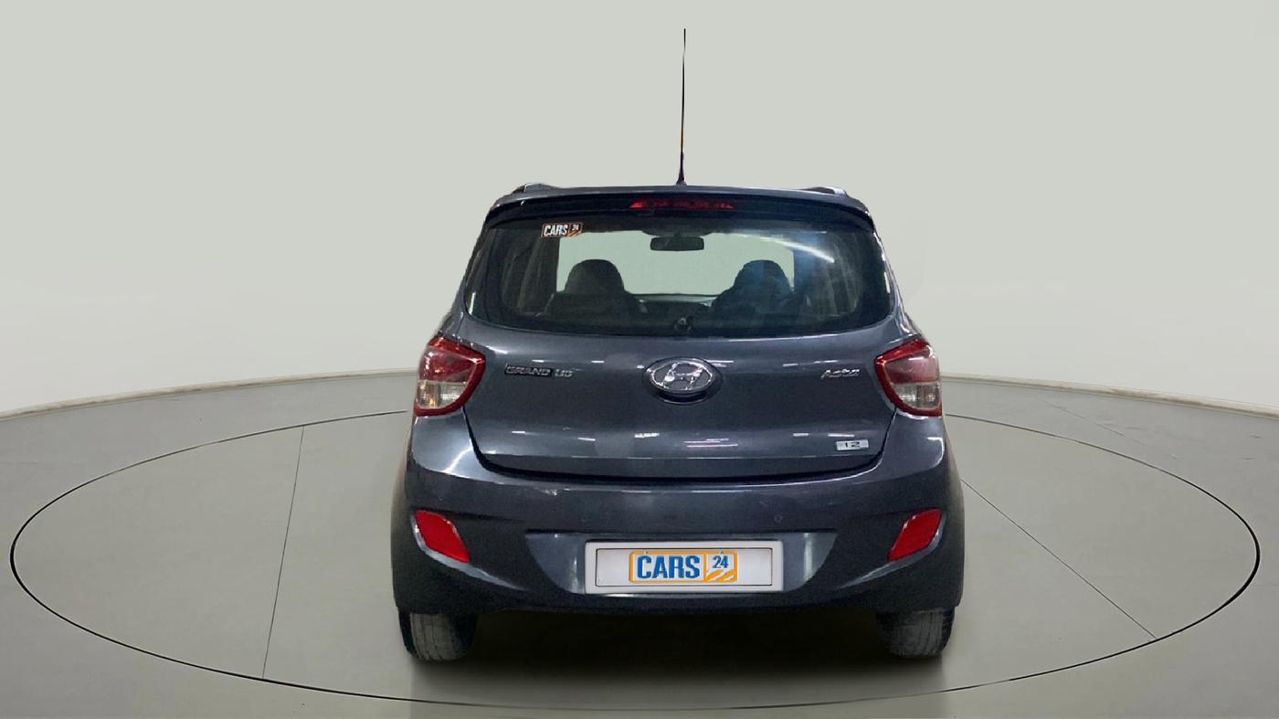2015 Hyundai Grand i10 ASTA (O) 1.2 KAPPA VTVT, Petrol, Manual, 1,17,933 km, Back/Rear