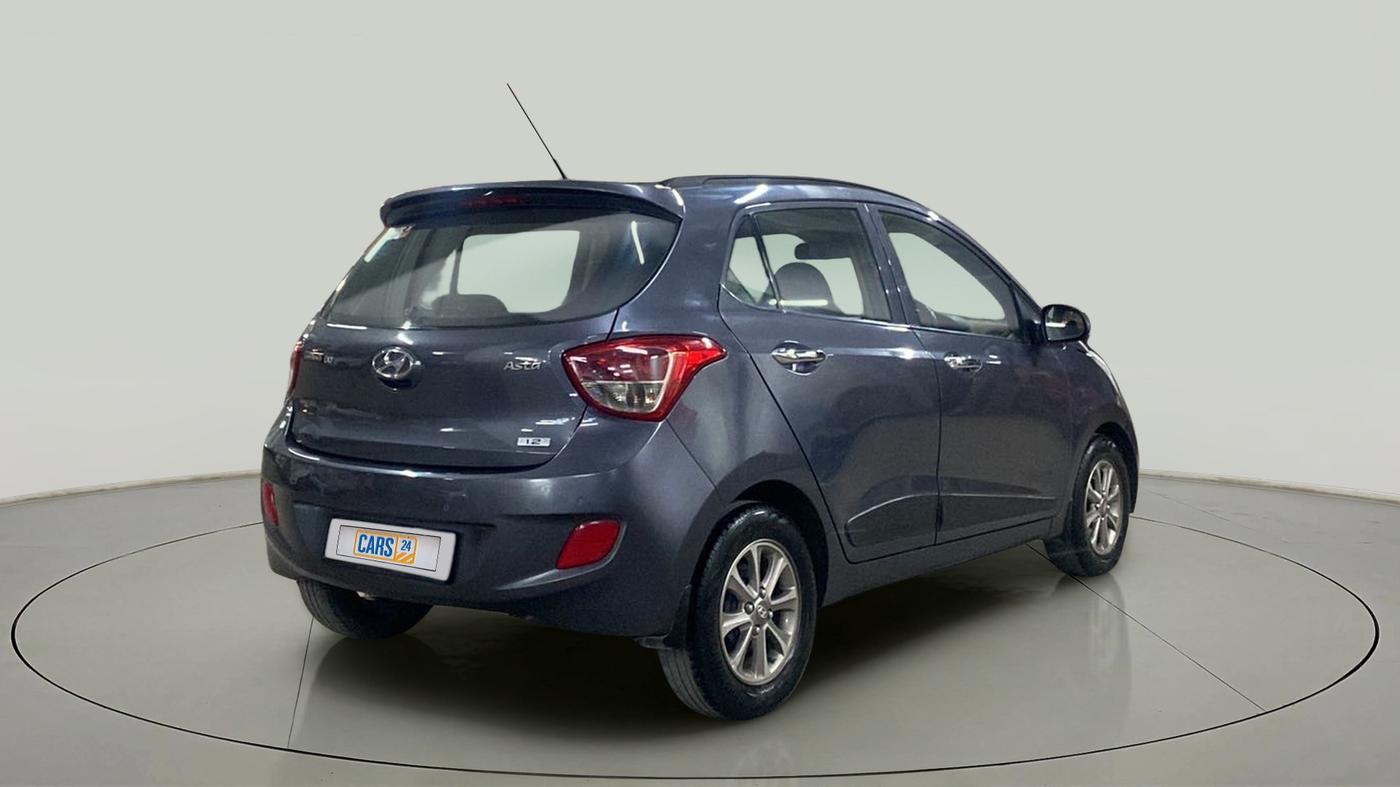 2015 Hyundai Grand i10 ASTA (O) 1.2 KAPPA VTVT, Petrol, Manual, 1,17,933 km, Right Back Diagonal