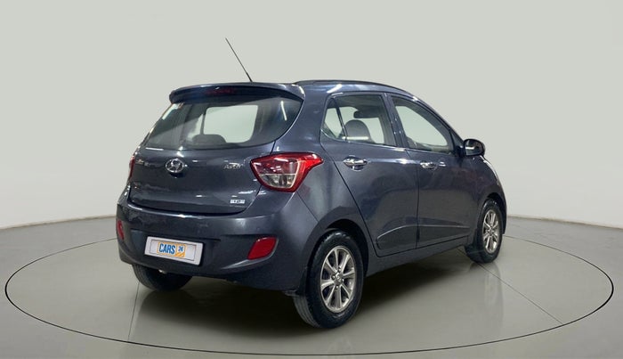 2015 Hyundai Grand i10 ASTA (O) 1.2 KAPPA VTVT, Petrol, Manual, 1,17,933 km, Right Back Diagonal