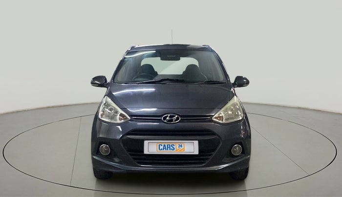 2015 Hyundai Grand i10 ASTA (O) 1.2 KAPPA VTVT, Petrol, Manual, 1,17,933 km, Front