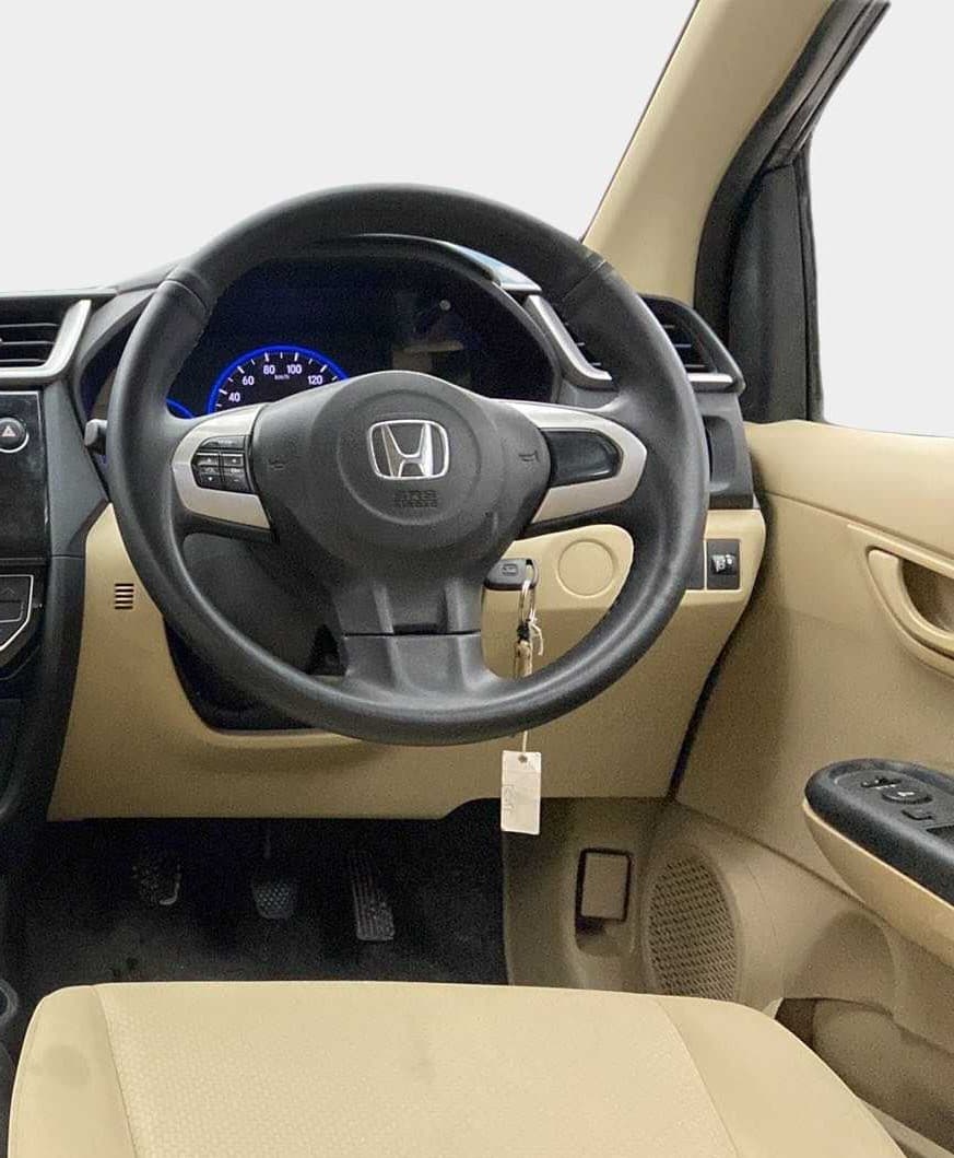 2018 Honda Amaze 1.2L I-VTEC S, Petrol, Manual, 35,061 km, Steering Wheel Close Up