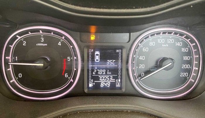 2016 Maruti Vitara Brezza ZDI PLUS, Diesel, Manual, 70,029 km, Odometer Image