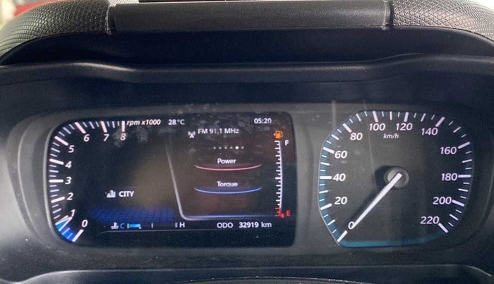 2020 Tata ALTROZ XZ PETROL, Petrol, Manual, 33,076 km, Odometer Image