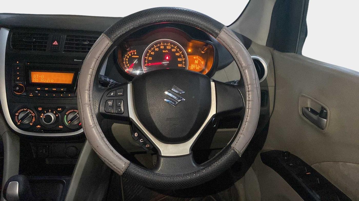 2016 Maruti Celerio ZXI AMT, CNG, Automatic, 36,242 km, Steering Wheel Close Up