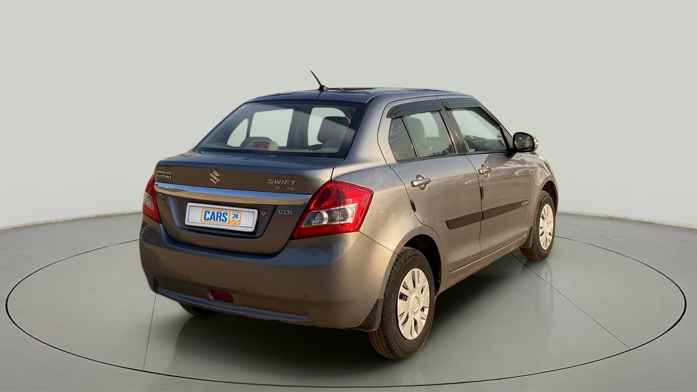 2014 Maruti Swift Dzire VDI, Diesel, Manual, 92,893 km, Right Back Diagonal