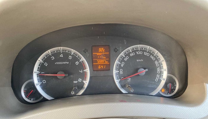 2012 Maruti Ertiga ZXI, Petrol, Manual, 72,853 km, Odometer Image