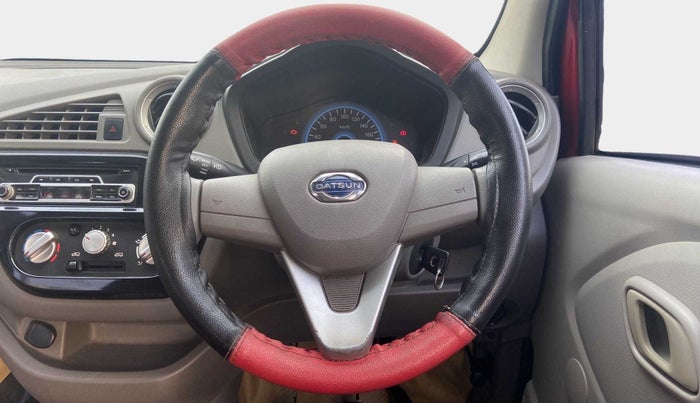 2016 Datsun Redi Go T (O), Petrol, Manual, 23,475 km, Steering Wheel Close Up