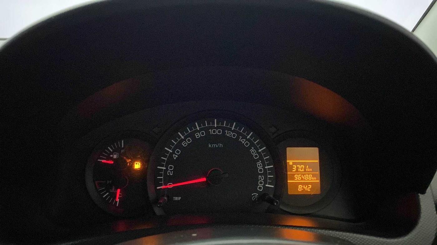 2015 Maruti Swift LXI (O), Petrol, Manual, 96,515 km, Odometer Image