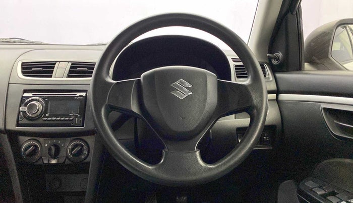 2015 Maruti Swift LXI (O), Petrol, Manual, 96,515 km, Steering Wheel Close Up