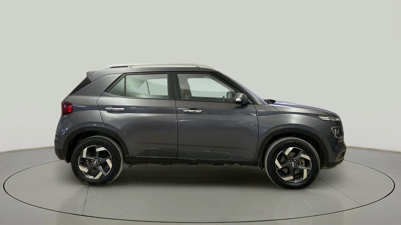 2019 Hyundai VENUE SX 1.0 (O) TURBO, Petrol, Manual, 42,334 km, Right Side View