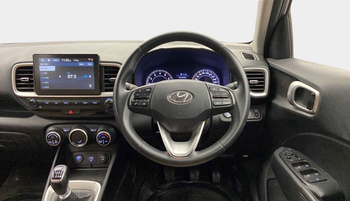 2019 Hyundai VENUE SX 1.0 (O) TURBO, Petrol, Manual, 42,334 km, Steering Wheel Close Up