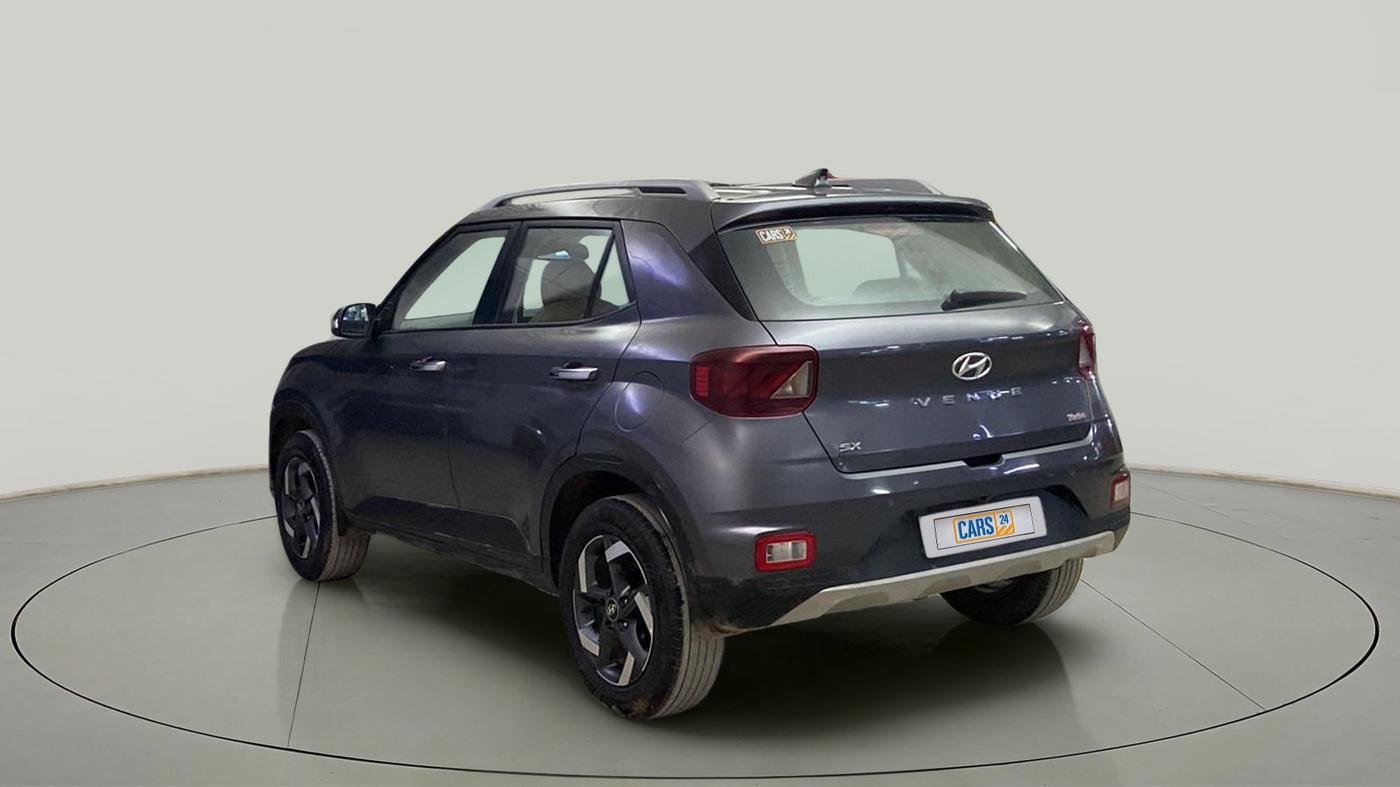 2019 Hyundai VENUE SX 1.0 (O) TURBO, Petrol, Manual, 42,334 km, Left Back Diagonal