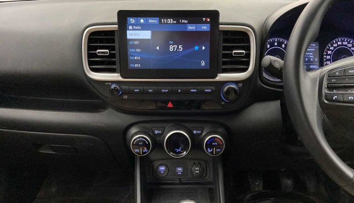 2019 Hyundai VENUE SX 1.0 (O) TURBO, Petrol, Manual, 42,334 km, Air Conditioner