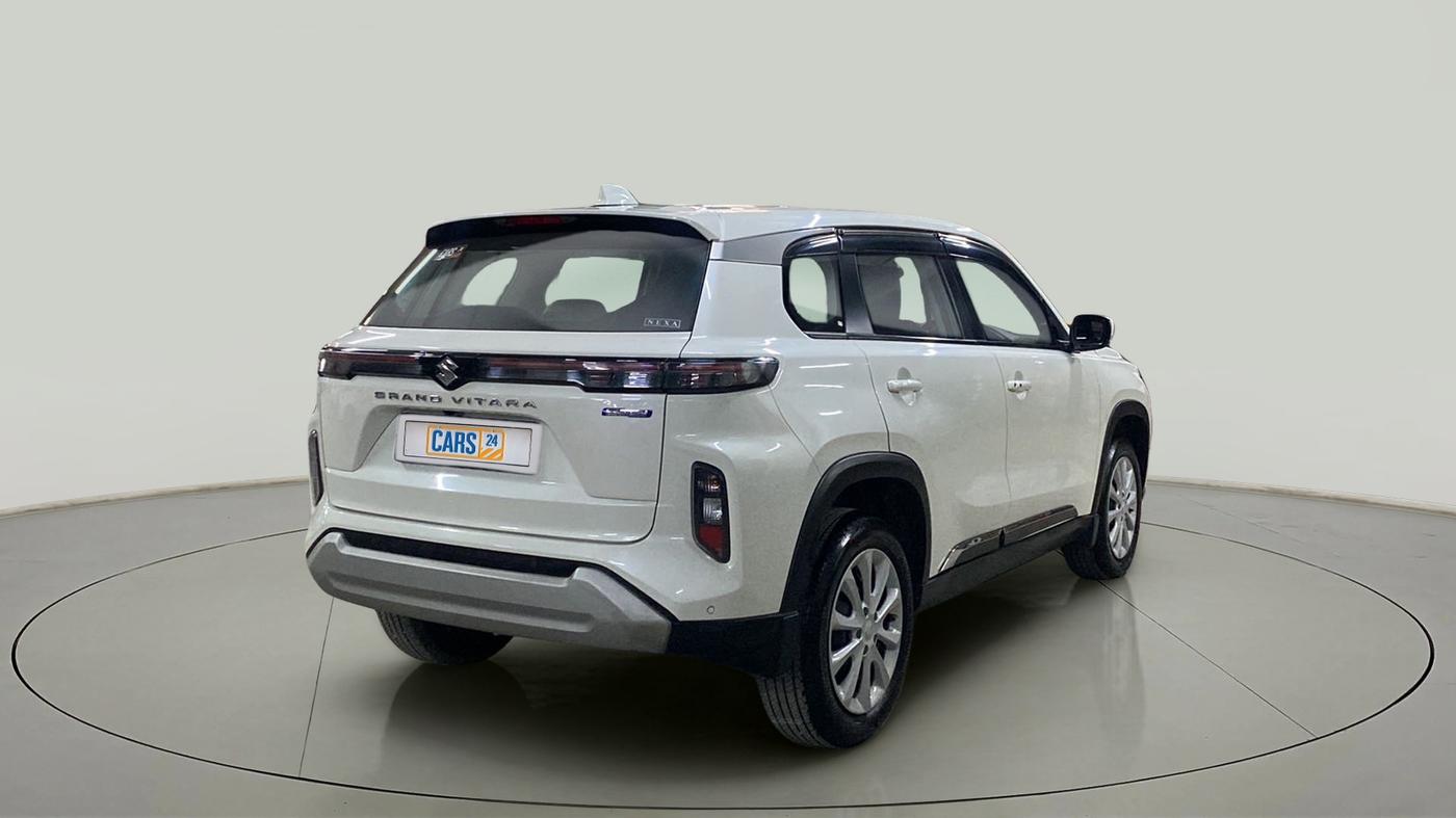 2023 Maruti Grand Vitara DELTA SMART HYBRID, Petrol, Manual, 3,328 km, Right Back Diagonal