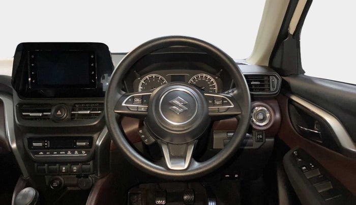 2023 Maruti Grand Vitara DELTA SMART HYBRID, Petrol, Manual, 3,328 km, Steering Wheel Close Up