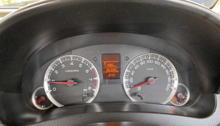 2016 Maruti Swift Dzire VXI, Petrol, Manual, 86,265 km, Odometer Image