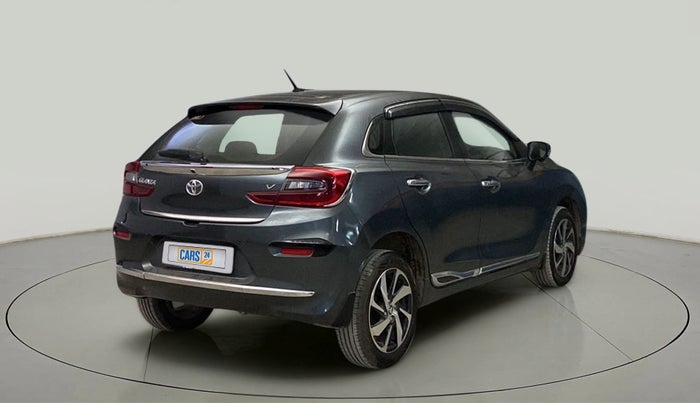 2022 Toyota Glanza V AMT, Petrol, Automatic, 6,555 km, Right Back Diagonal