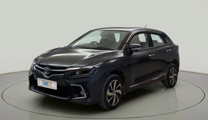 2022 Toyota Glanza V AMT, Petrol, Automatic, 6,555 km, Left Front Diagonal