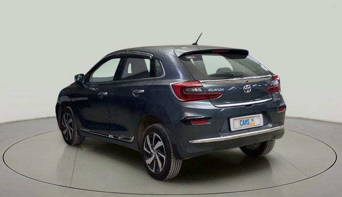 2022 Toyota Glanza V AMT, Petrol, Automatic, 6,555 km, Left Back Diagonal
