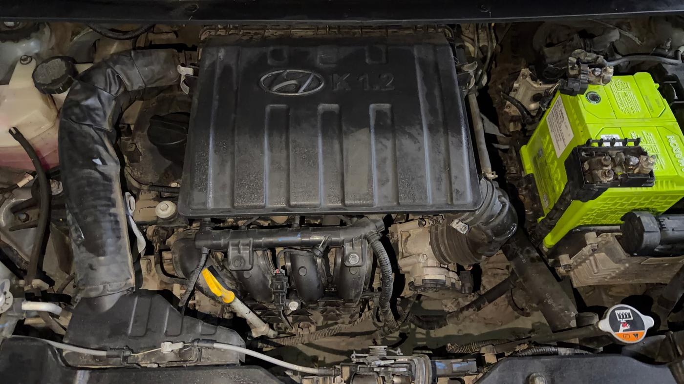 2023 Hyundai EXTER SX(O) CONNECT 1.2 AMT, Petrol, Automatic, 12,731 km, Engine View