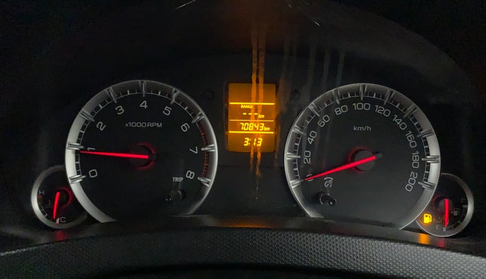 2016 Maruti Swift VXI, Petrol, Manual, 71,043 km, Odometer Image