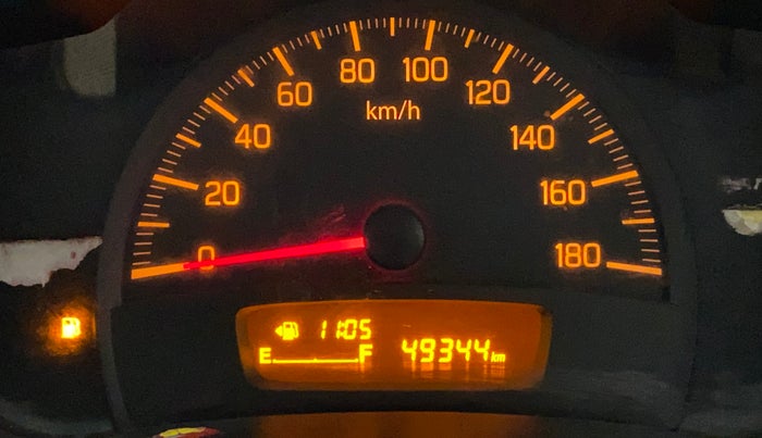 2015 Maruti Celerio VXI, Petrol, Manual, 49,343 km, Odometer Image