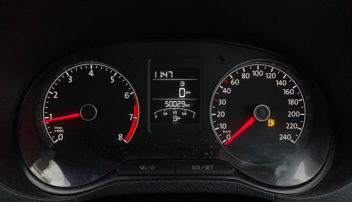 2017 Volkswagen Polo HIGHLINE1.2L, Petrol, Manual, 50,296 km, Odometer Image