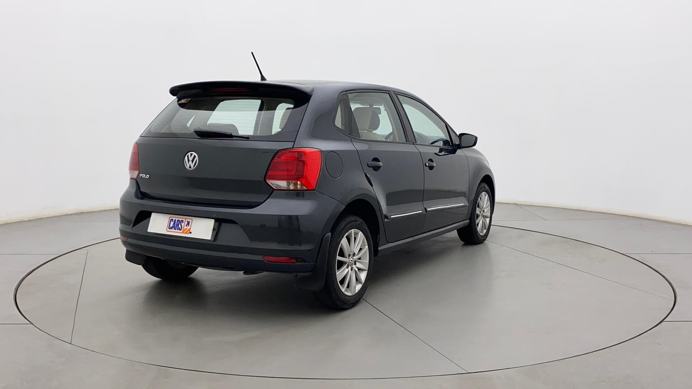 2017 Volkswagen Polo HIGHLINE1.2L, Petrol, Manual, 50,296 km, Right Back Diagonal
