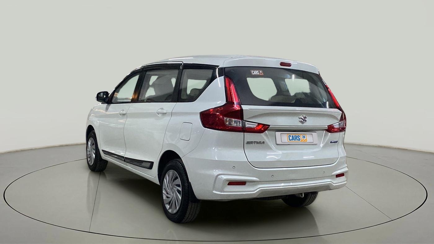 2022 Maruti Ertiga VXI SHVS, Petrol, Manual, 4,944 km, Left Back Diagonal
