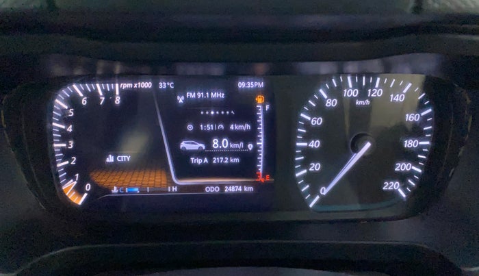 2022 Tata ALTROZ XZ PLUS I-TURBO PETROL, Petrol, Manual, 25,083 km, Odometer Image