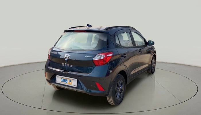 2020 Hyundai GRAND I10 NIOS SPORTZ AMT 1.2 KAPPA VTVT, Petrol, Automatic, 16,511 km, Right Back Diagonal