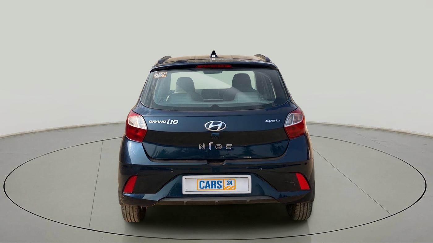 2020 Hyundai GRAND I10 NIOS SPORTZ AMT 1.2 KAPPA VTVT, Petrol, Automatic, 16,511 km, Back/Rear