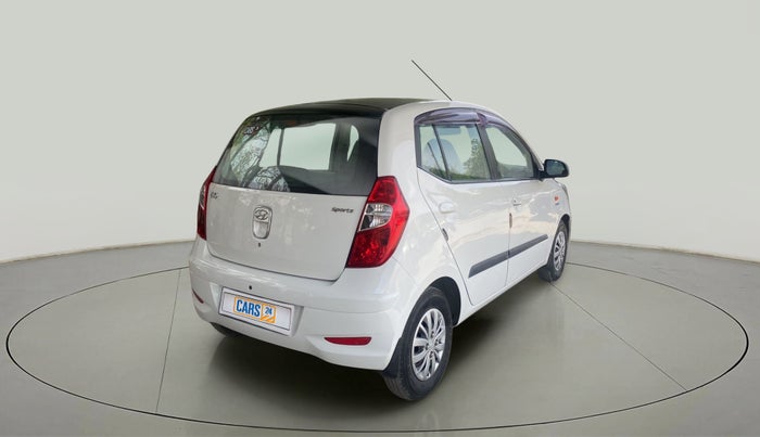 2015 Hyundai i10 SPORTZ 1.1, Petrol, Manual, 19,408 km, Right Back Diagonal