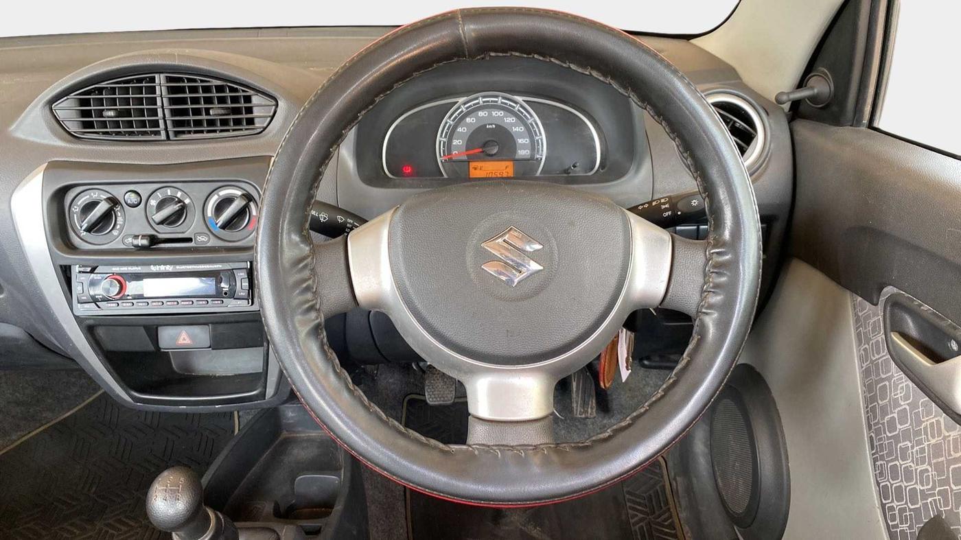 2019 Maruti Alto 800 VXI, Petrol, Manual, 10,562 km, Steering Wheel Close Up
