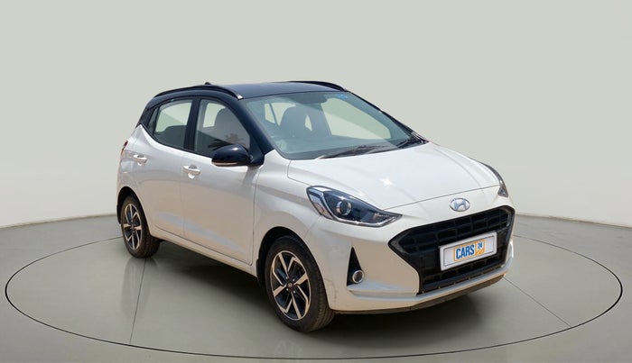 2020 Hyundai GRAND I10 NIOS SPORTZ 1.2 KAPPA VTVT DUAL TONE, Petrol, Manual, 17,472 km, Right Front Diagonal