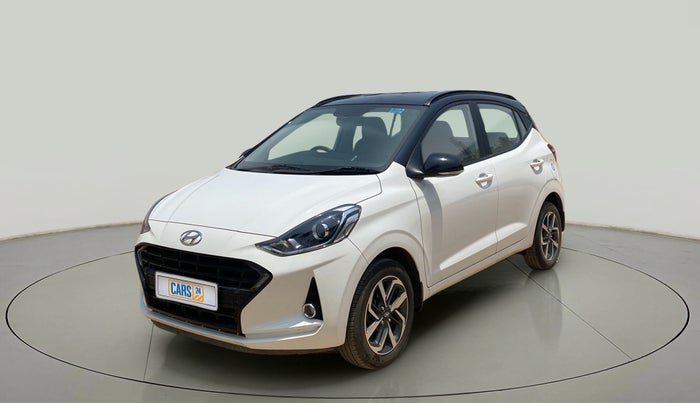 2020 Hyundai GRAND I10 NIOS SPORTZ 1.2 KAPPA VTVT DUAL TONE, Petrol, Manual, 17,472 km, Left Front Diagonal