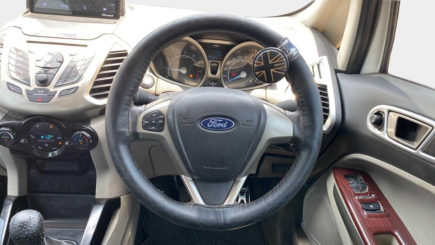 2017 Ford Ecosport TITANIUM 1.5L PETROL, Petrol, Manual, 55,557 km, Steering Wheel Close Up