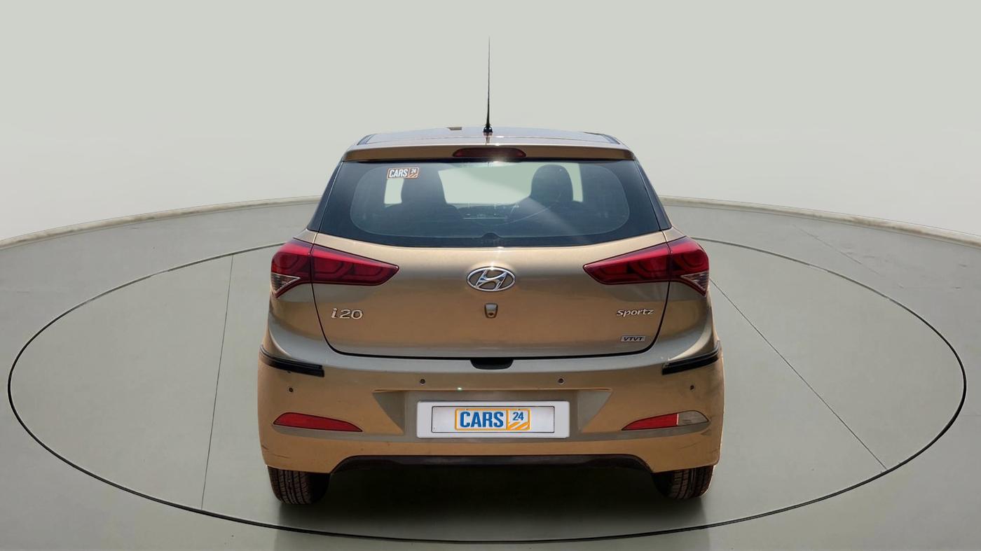 2015 Hyundai Elite i20 SPORTZ 1.2, Petrol, Manual, 73,603 km, Back/Rear