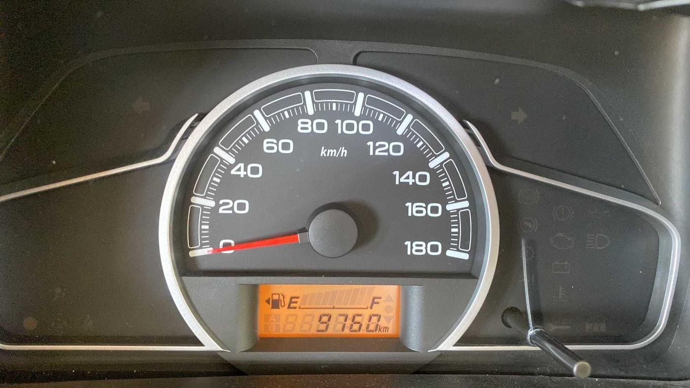 2019 Maruti Alto VXI, CNG, Manual, 9,783 km, Odometer Image