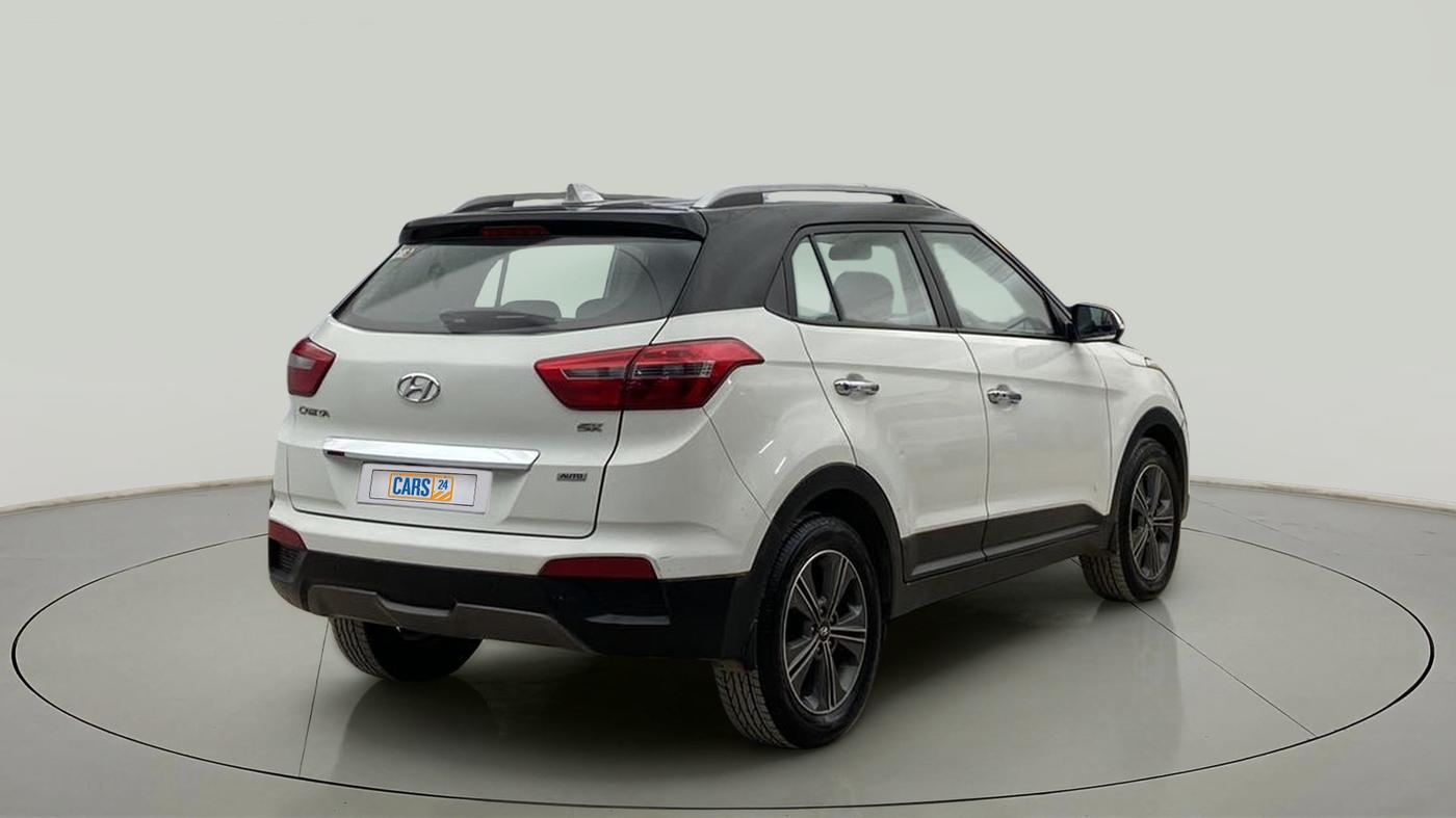 2016 Hyundai Creta SX PLUS AT 1.6 PETROL, Petrol, Automatic, 59,705 km, Right Back Diagonal
