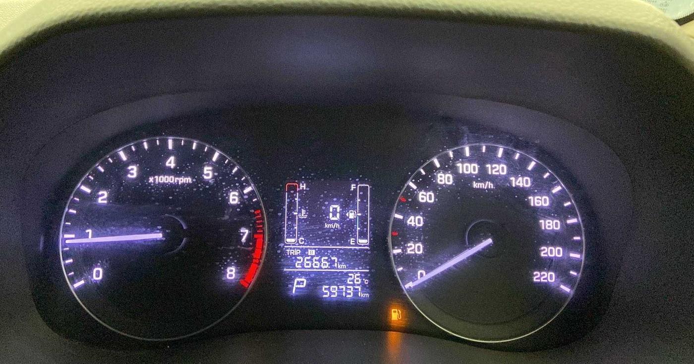 2016 Hyundai Creta SX PLUS AT 1.6 PETROL, Petrol, Automatic, 59,705 km, Odometer Image